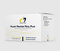 Designs for Health Plant Protein Meal Plus / Рослинне протеїнове харчування зі смаком ванілі 28 порцій BX453, фото 2