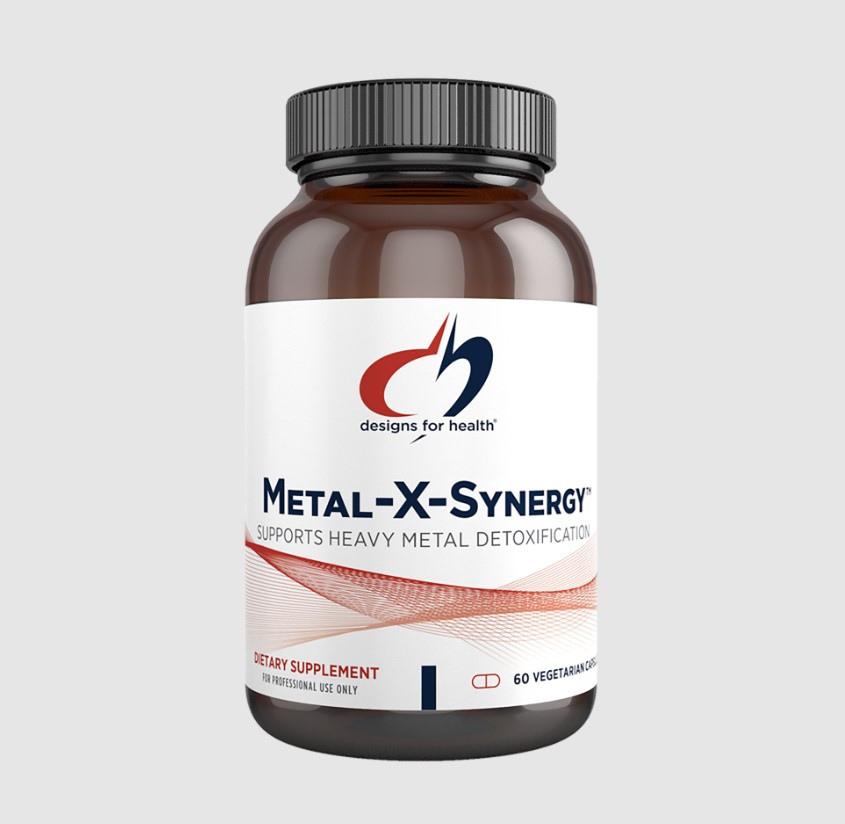 Designs for Health Metal-X-Synergy / Підтримка детоксифікації важких металів 60 капсул BX503, фото 1