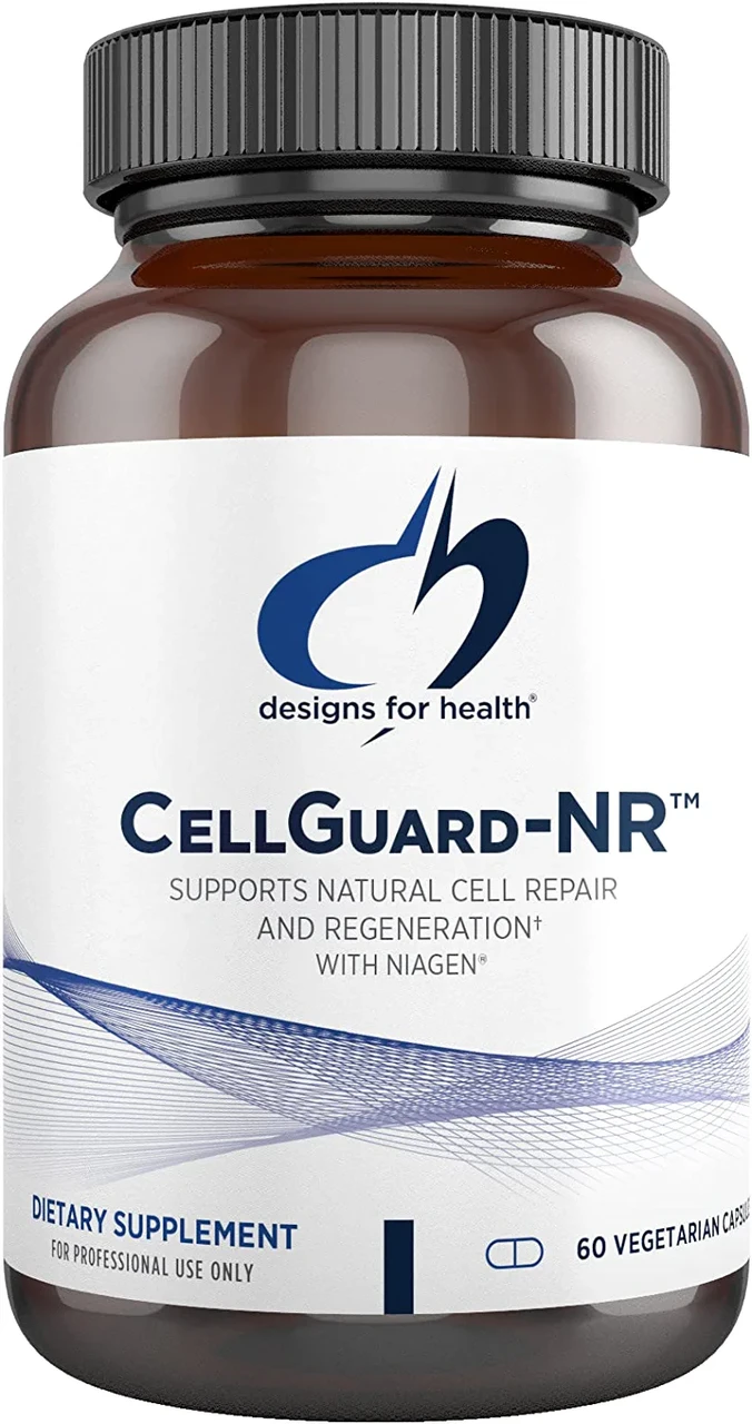 Designs for Health CellGuard-NR/Niagen Формула для відновлення клітин і здорового старіння 60 капсул BX553, фото 1