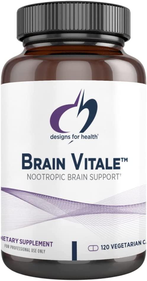 Designs for Health Brain Vitale / Оптимізація роботи мозку 120 капсул BX554, фото 1