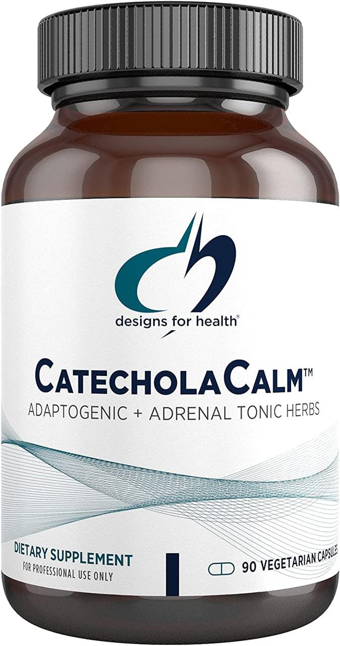 Designs for Health CatecholaCalm/Адаптогени для підтримки метаболізму катехоламінів 90 капсул BX582, фото 1