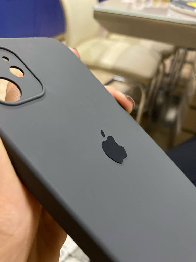 Чохол на Айфон 11 з квадратними бортами Case for iPhone 11 Dark Grey (15) - фото покупців 1