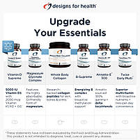 Designs for Health L-Glutamine/L-глютамін — здорова бар'єрна функція кишківника 120 капсул, фото 3