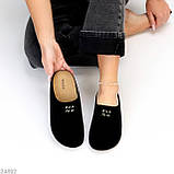 Жіночі мюлі, Жіночі жіночі чорні мюлі, Жіночі чорні клоги, фото 2