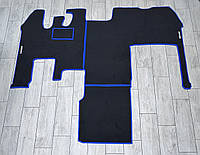 Ворсовые коврики в салон для Renault Magnum 1990-2013 / Рено Магнум Трафнсформер коврики