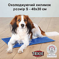 Охолоджуючий килимок Trixie для собак синій нейлон S 40х30 см
