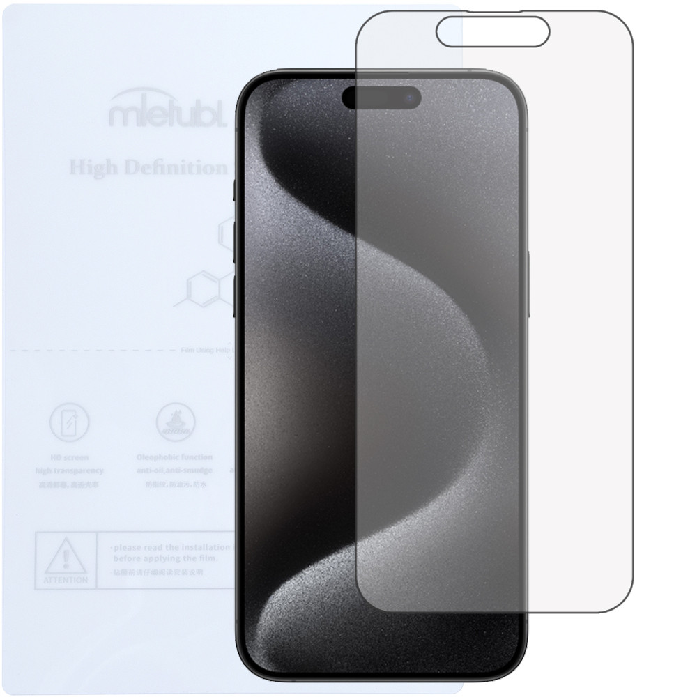 Гідрогелева плівка Mietubl HD для iPhone 15 Pro, фото 1