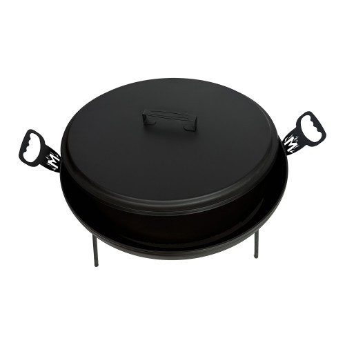 Сковорода з диску Фрея 50см з кришкою та чохлом, фото 1