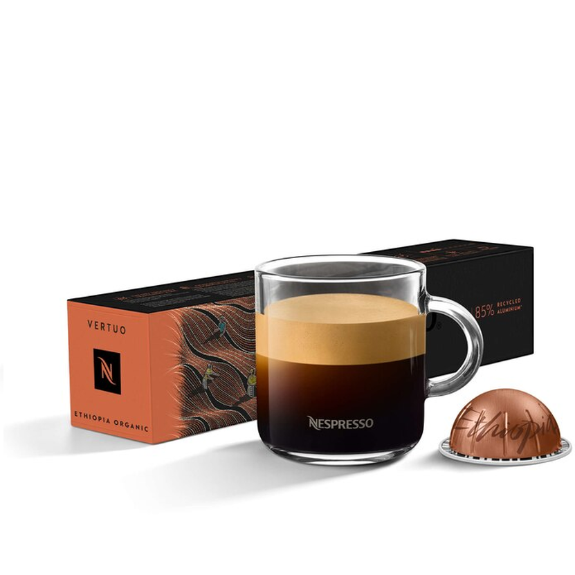 Кава в капсулах Nespresso Vertuo Master Origins Ethiopia (10 капсул)