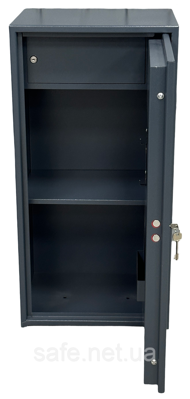 Сейф офісний MZAVOD СБП-880 (ВxШxГ:880x440x360), сейф для офісу, сейф для докуменів, грошей і друку