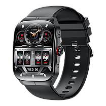 Смарт годинник Smart Watch 4you VIBE (1.95, AMOLED, 300 mAh, Дзвінки, Metal) Black, фото 2