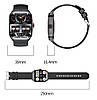 Смарт годинник Smart Watch 4you VIBE (1.95, AMOLED, 300 mAh, Дзвінки, Metal) Black, фото 6
