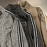 Чоловічий спортивний костюм ARMANI D12808 сірий, фото 4