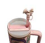 Термос термочашка Stanley Quencher H2.0 Tumbler з нержавіючої сталі 1,18 л Labubu Colorful KT6007868 solve, фото 2