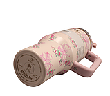 Термос термочашка Stanley Quencher H2.0 Tumbler з нержавіючої сталі 1,18 л Roza Beaux Pink KT6007858 solve, фото 6