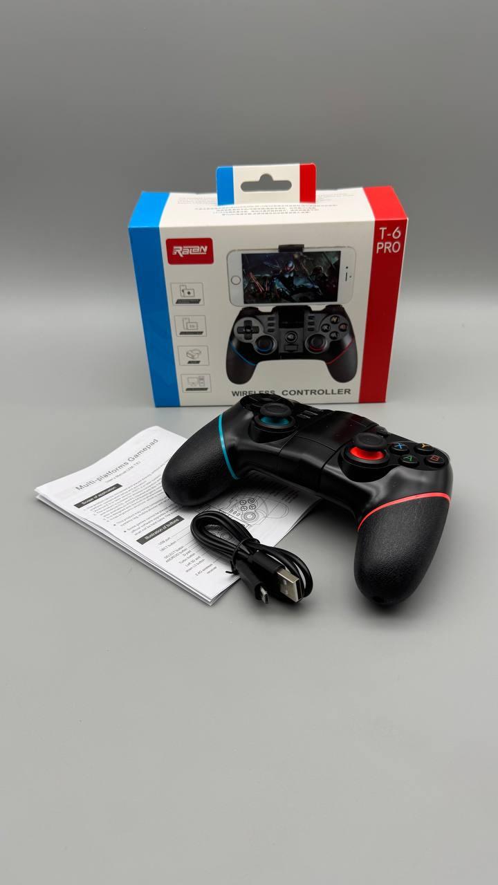 Бездротовий джойстик T6 з утримувачем для телефону