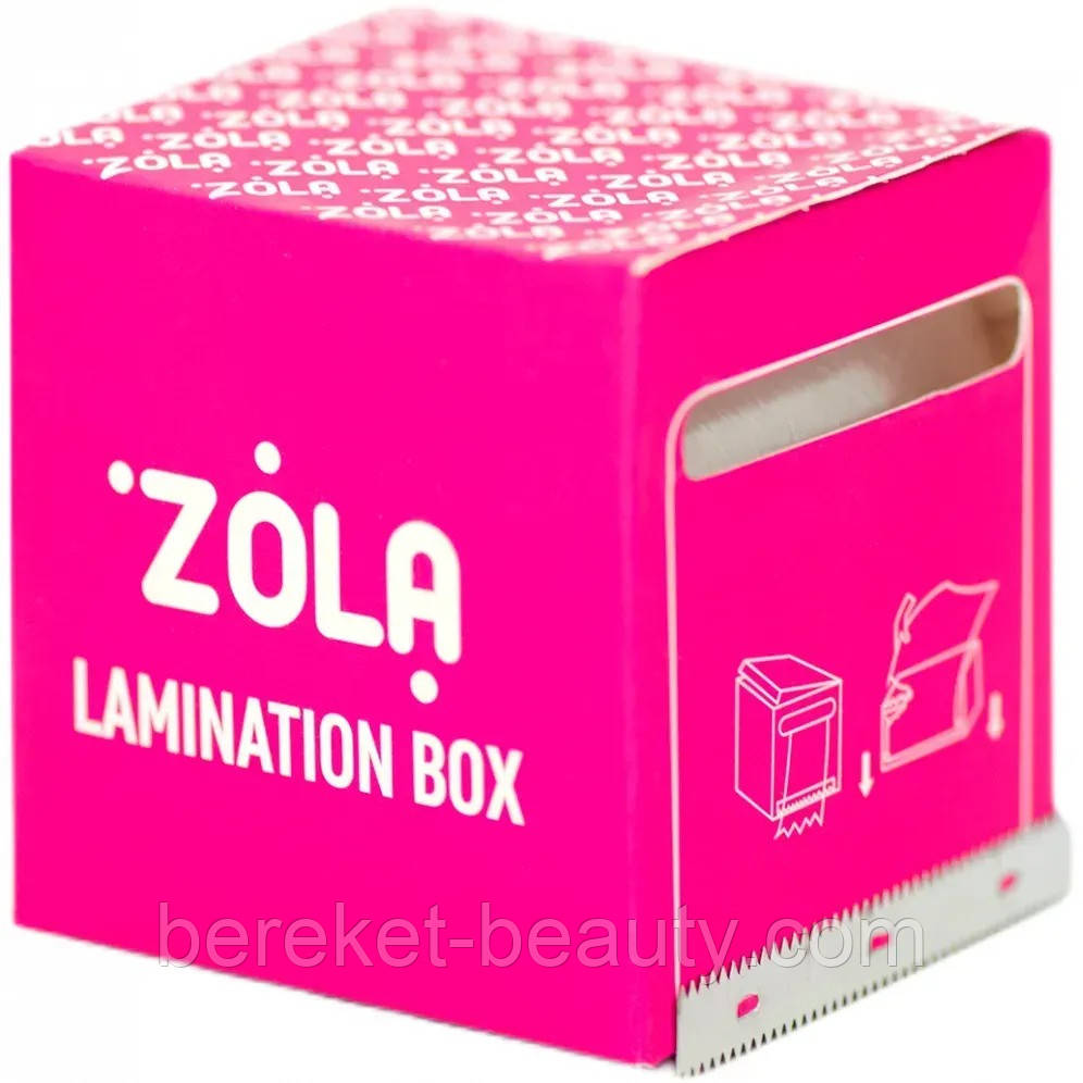 Захисна плівка для ламінування вій Zola Lamination Box, фото 1