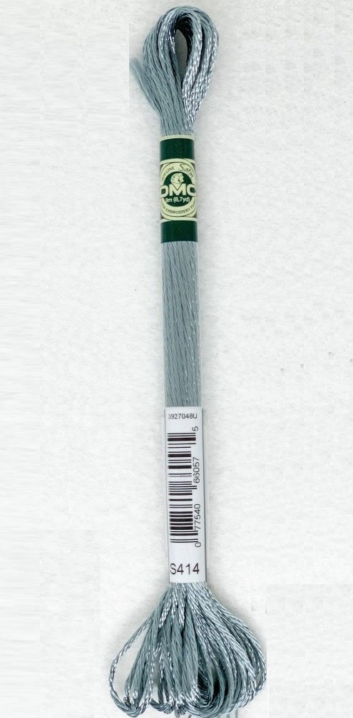 Нитки муліне Satin DMC №S414, фото 1