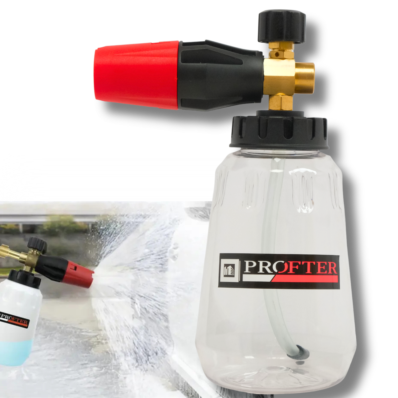 Пінна насадка для мийки високого тиску Profter S-0204 Пінник, фото 1