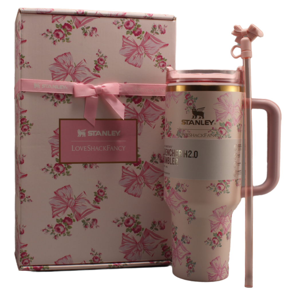 Термос термочашка Stanley Quencher H2.0 Tumbler з нержавіючої сталі 1,18 л Roza Beaux Pink KT6007858 peremogaua, фото 1