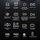 ⇒ TempoTec MARCH V / M5 BT (Bluetooth/EU Plug/Black) - настільний ЦАП, DAC, підсилювач для навушників, фото 6