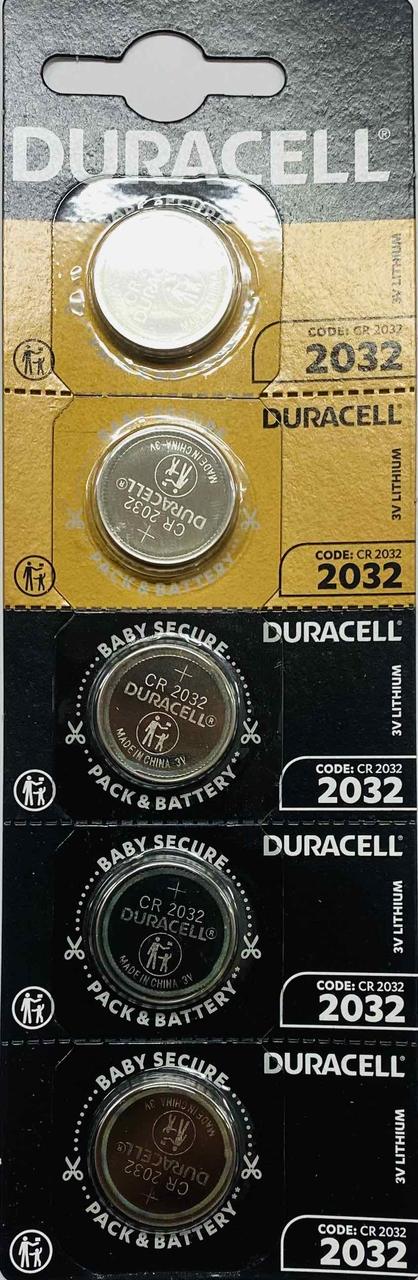 Батарейка лужна DURACELL DUR-2032 1x1 шт., фото 1