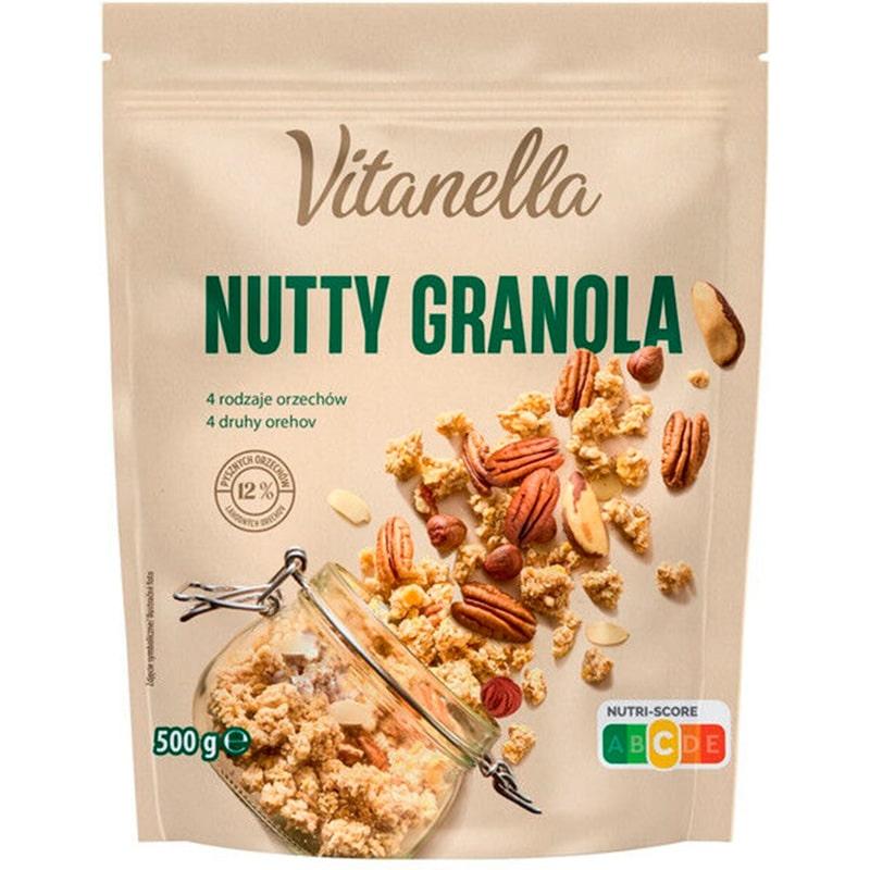 Гранола Vitanella Nutty Granola 500г