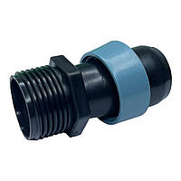 Адаптер для спрей-шланга 1" СТРІЧКИ ТУМАН (Golden Spray) різьба наруж 1" * 50