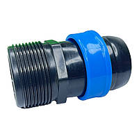 Адаптер стартовий для спрей стрічки туман 1" 1/2 х 70, SantehPlast