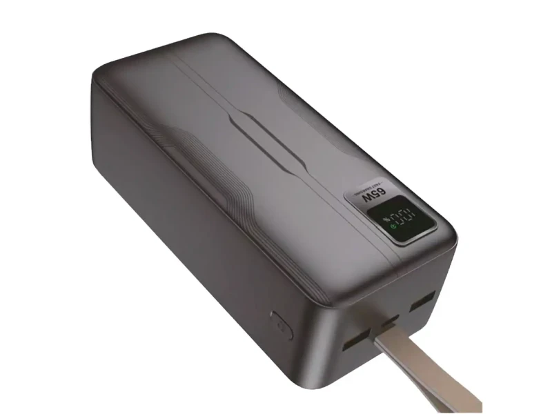 Зовнішній акумулятор (Power Bank) для ноутбуків Grunhelm 40000mAh Black (GP-40BLT)