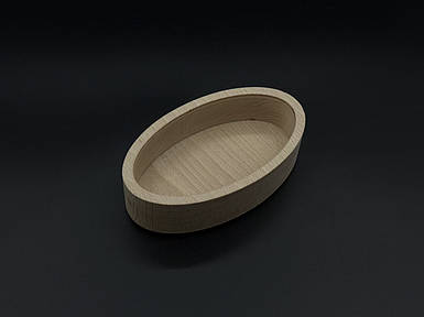 Дерев'яна форма для заливання свічки, кашпо. 14х8х4см (12,5х7х2.7см)