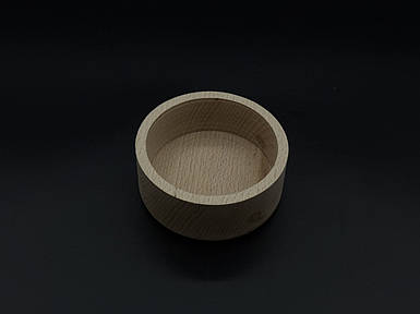 Дерев'яна форма для заливання свічки, кашпо. 9х4см (8х2.7см)