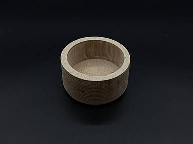 Дерев'яна форма для заливання свічки, кашпо. 7,5х4см (6,3х2.7см)