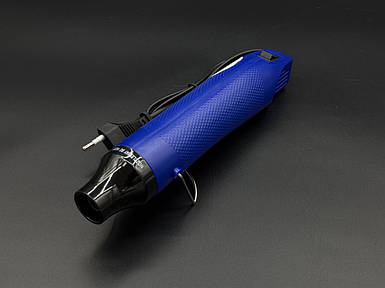 Термопістолет гарячого повітря 300 Вт. Синього кольору.