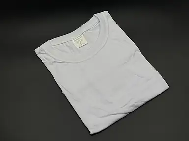 Однотонная белая футболка Размер L