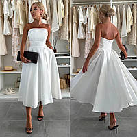 Женское вечернее платье с карманами