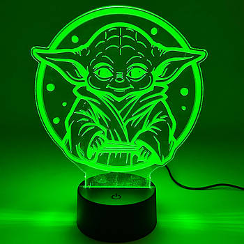 Фігурка з підсвічуванням Star Wars (Yoda)
