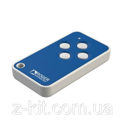 E80/TX4R/RC Пульт с динамическим кодом, 4 канала, 433,92 МГц, з функцією копіювання Roger Technology, фото 1