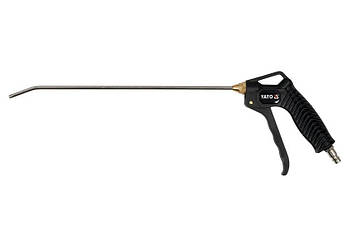 Пістолет пневматичний продувальний Yato з соплом 320 мм 1/4" 0.8 MPa