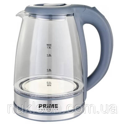 Популярний! Електрочайник PRIME Technics PKG 1808 G - Краща якість тільки на Nukleon.com.ua, фото 1