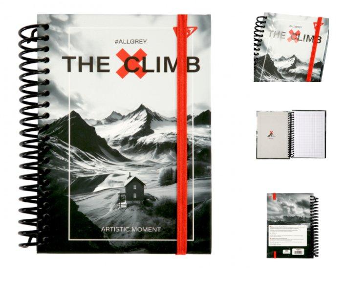 Блокнот YES А6/64 7БЦ спіраль "Artistic moment", клітинка 152025 G-Rich, фото 1