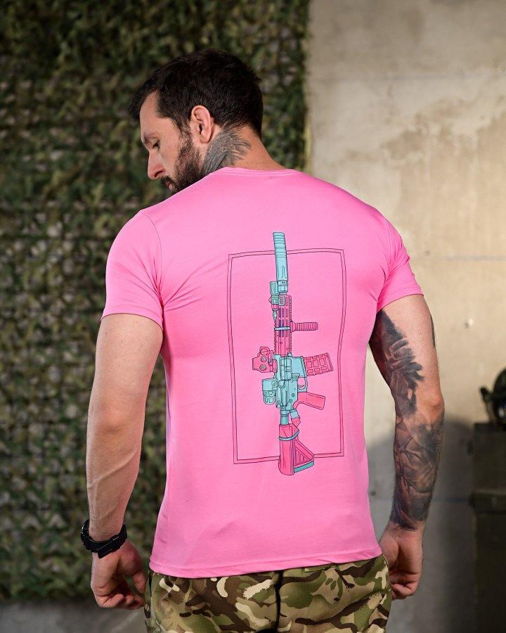 Тактична футболка Gun Pink TDF