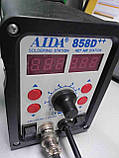Електричний паяльник паяльна станція Б/У AIDA 858D++, фото 2