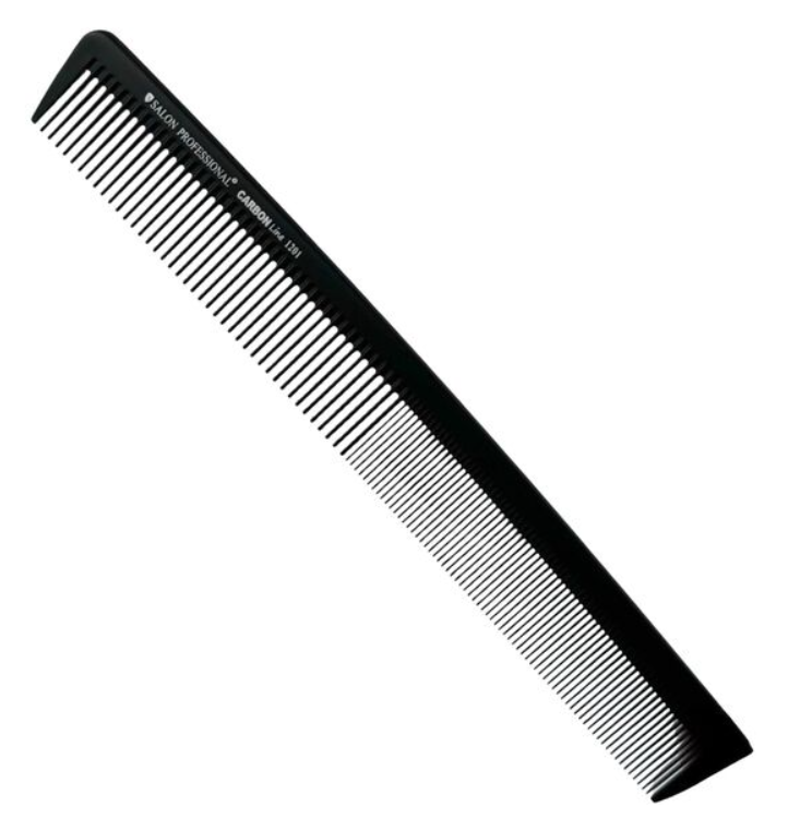 Гребінь карбон планка SALON 1201, фото 1