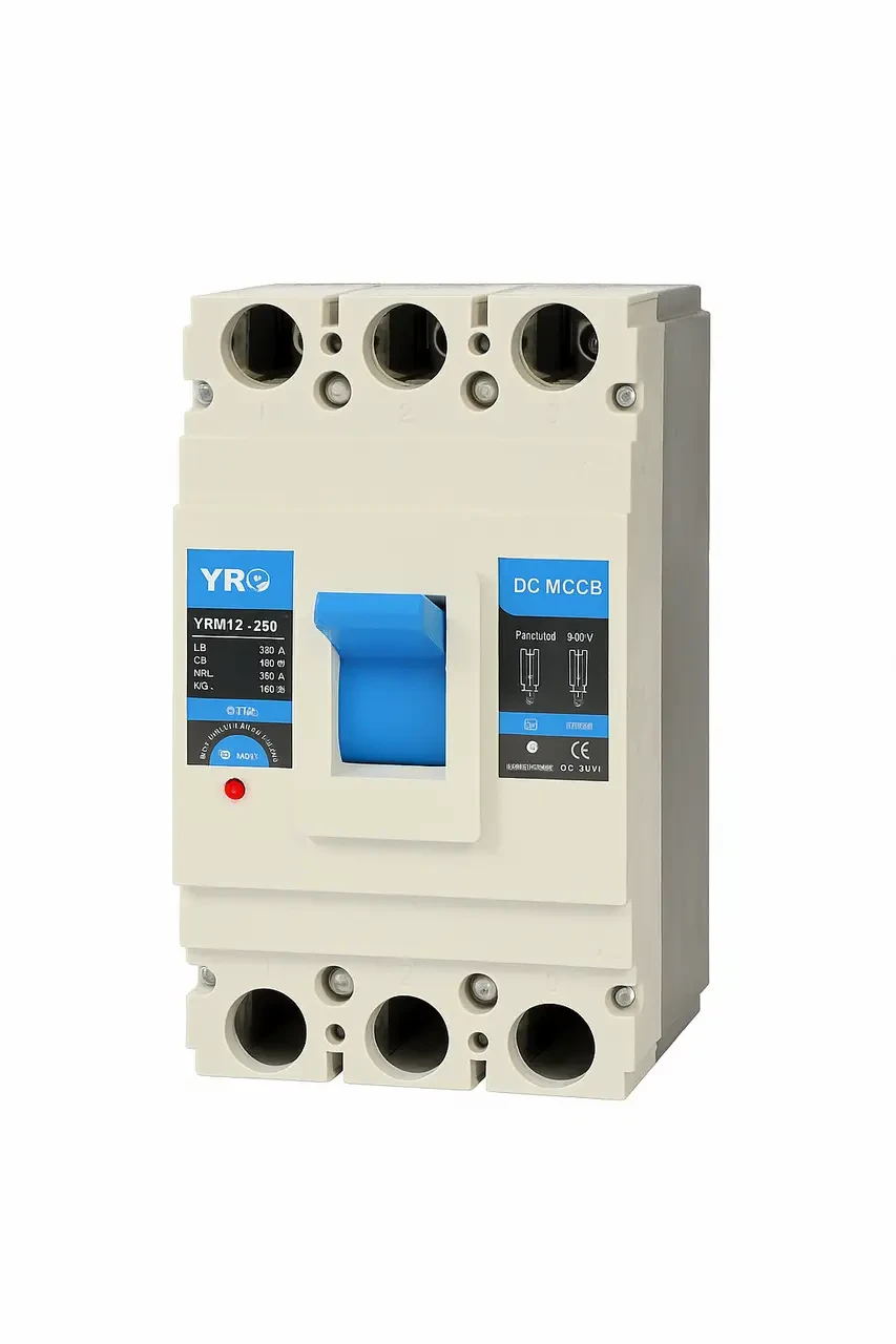 Автоматичний вимикач YRO YRM1Z-400 DC MCCB 2P 400A 550V (3P Size), фото 1