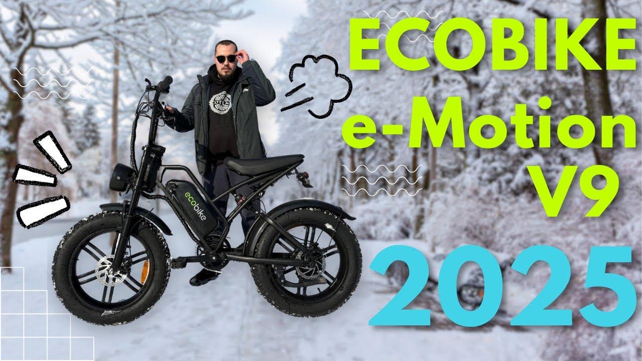 Електровелосипед |Фетбайк| ECOBIKE e-Motion V9 60V 21Ah PAS-system, фото 1