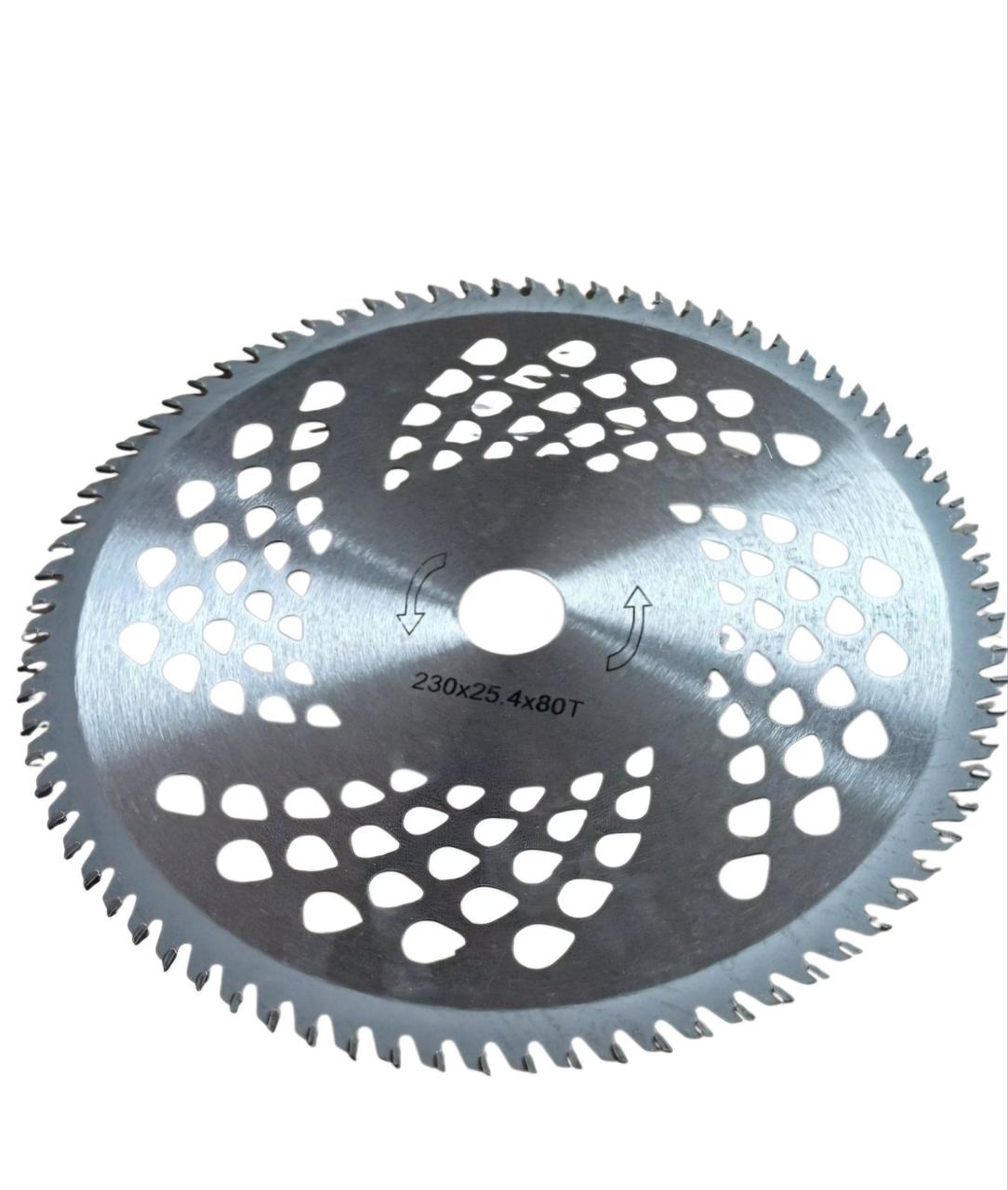 Победітовий диск прямий для коси (230 мм, 25.4 мм, 80Т) Geo-Lux