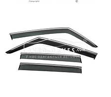 Вітровики з хромом Jeep Renegade - тип: 4 шт