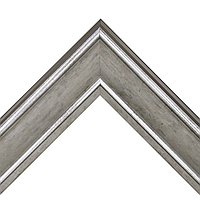 Рамка серая для картин, икон, алмазной мозаики