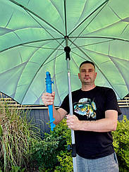 Пляжна посилена парасоля з регулюванням куту нахилу і діаметром 2м